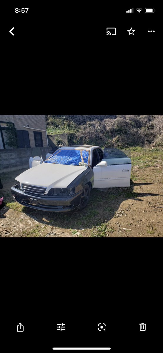KuroJzx963's tweet photo. 昨日の朝七時にチェイサーツアラーSが茨城県より盗難にあいました！
隣の家の方によると2人組の外人がクレーンで上げて持って行ったそうです！

怪しいヤードとかあれば教えてもらえると幸いです！

見つけていただいた方にはそれなりのお礼金を用意させていただきます。 https://t.co/6YXPC6mpoX