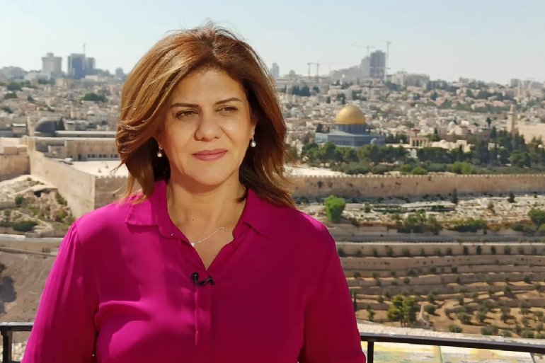 ipsc48's tweet photo. Outrageous, apartheid Israel's forces have killed much loved and respected, Palestinian journalist with Al Jazeera, Shireen Abu Akleh. Shireen was wearing a press vest, she was shot in the head. Palestine is in mourning. Israel continues to murder with impunity. #FreePalestine https://t.co/YNiy7htNcW