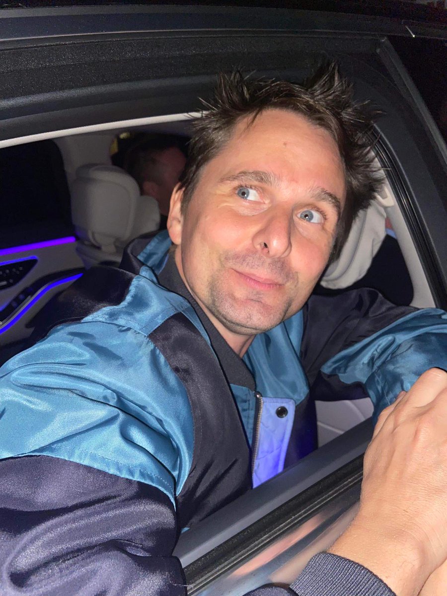 CambsCate's tweet photo. When your daughter turns you into a groupie and you get to see her hero #Muse @MattBellamy after their concert. It made our night @emzlilachouse https://t.co/KIG5lhq5Aj