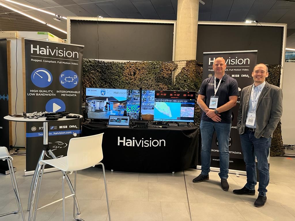 AEC_Skyline's tweet photo. AEC Skyline's ops manager Patrick de Jong is now at @AFCEABonn's latest Fachausstellung with our company being co-located with our partner @Haivision. Come join us at stand R53 today or tomorrow #AFCEA
#AECSkyline #criticaldatasolutions #fastairsupport #ISRsupport #defence https://t.co/GooSCZF9xp
