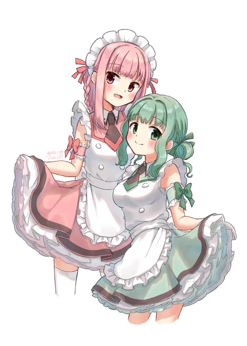 昨日忘れてたので、今更メイド絵を集めました 