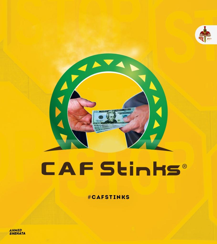 A_F_AHME's tweet photo. CAF for unfair play

#StopCafCorruption
#CAfStinks
#CAFCL
#CafStink https://t.co/HKzX0IdRLk