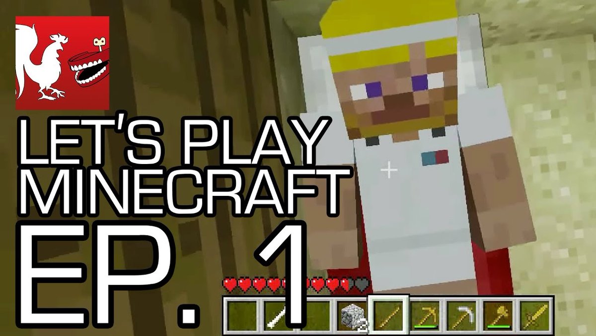 RayNarvaezJr's tweet photo. Happy 10th Birthday to Let's Play Minecraft Episode 1! It's unreal to think this video came out a DECADE ago.

I'm gonna celebrate by playing Minecraft today on stream! See you at 3pm Central :) https://t.co/hImRMgm7w4