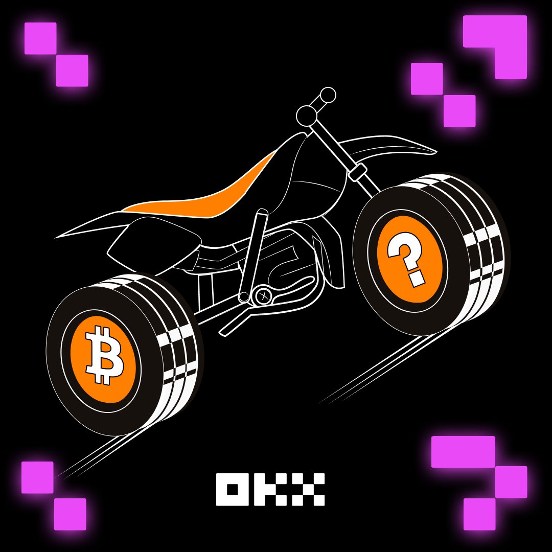 okx's tweet photo. 🐻 #Humpday  

Other than #Bitcoin, what #altcoins will soon ride back up again 🏍️ 💨 📈? 

👇 Fill the $ ________ 🛞 https://t.co/S9Fm9rXd7O