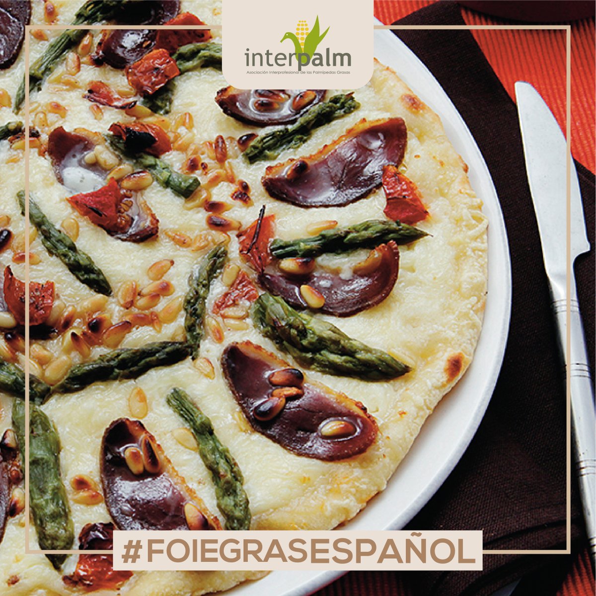 elfoiegras's tweet photo. 😊¡RECETA! 

🍕🍴 PIZZA DE JAMÓN DE PATO CON ESPÁRRGAOS TRIGUEROS 🍴🍕

#FoieGrasEspañol 🦆

https://t.co/GGqxtbUKTX https://t.co/GHvI23MbS4