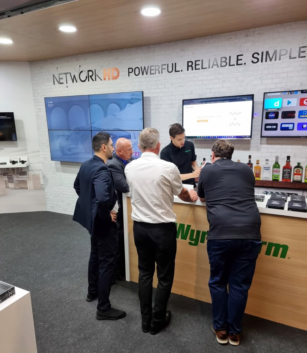 Wyrestorm's tweet photo. Buenos Dias from Barcelona ๐ช๐ธ ! Day โ๐ป at @ISE_Show! Have you seen our latest Weatherloc Technology for the NetworkHD solutions? Don't miss it, pass by #WyreStorm booth #3J700 today!
Come say Hi & Learn more about WyreStorm's latest technologies!
#ISE2022 #NetworkHD #AVtweeps https://t.co/BrPQI6YSxW