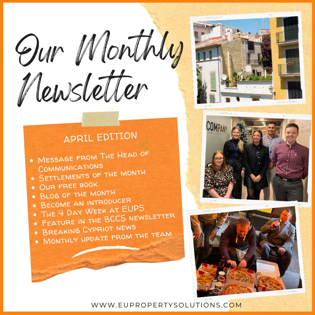 euproperty1's tweet photo. Our April newsletter is now available to read 📰

Check out what's in this month's edition below!

Click here to get your copy: https://t.co/Ap0uoiKcA2

#newsletter #foreign #property #advice #march https://t.co/hlRyVhwooa