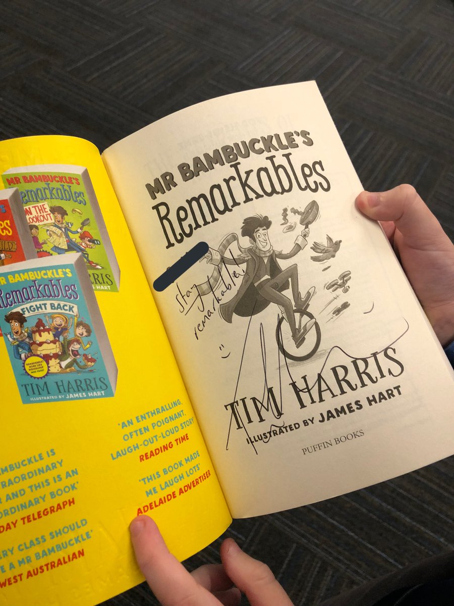 IveliRachel's tweet photo. Year 5 had the pleasure of meeting the amazing and inspiring author/ex teacher, Tim Harris this week. The students had such a great time hearing about how he constructed his stories and what inspired his novel writing #acuedu_p https://t.co/fpLPPzec9q