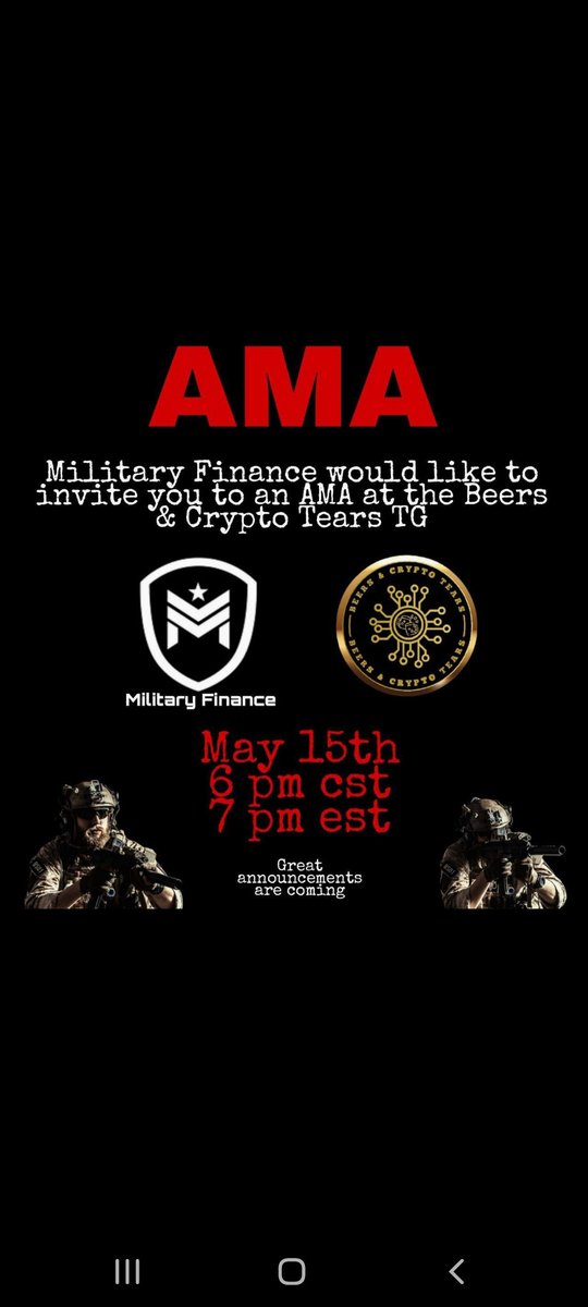 Cryptoyak_82's tweet photo. 🚨🚨🚨DON'T MISS OUT🚨🚨🚨 
https://t.co/hlgcFMKLwA
This will be a billion dollar mc token mark my words! @Mil_Finance this is your time to shine &amp; show the world you mean business!
AMA is brought to you by @BearsorTears #Fuddoxx
#BNB #ETH #CRYPTO this will be huge!💪❤️Free AMA! https://t.co/smXcG2oCE0