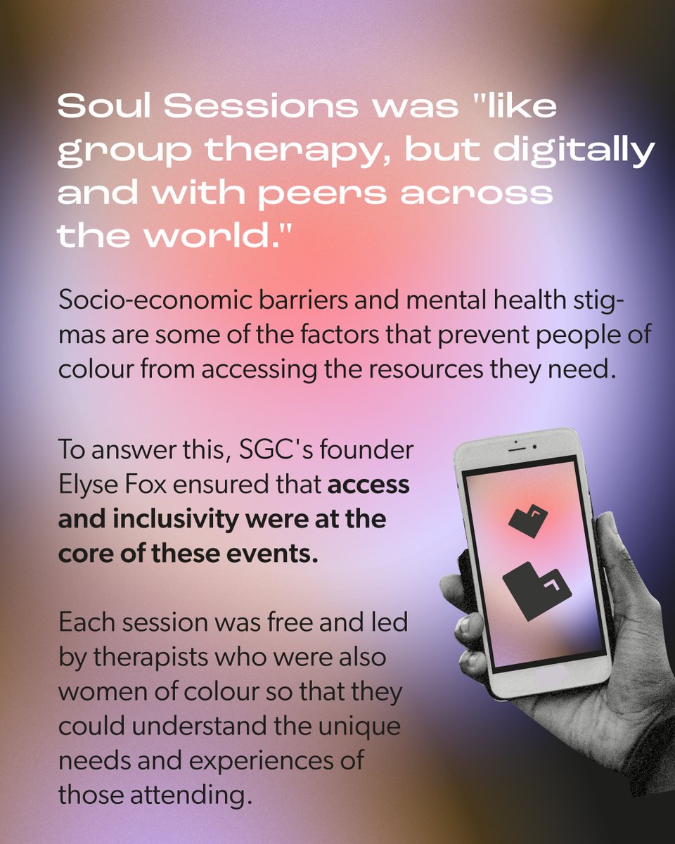 discussionbox's tweet image. Want to show up differently for your community?

Take notes from @SadGirlsClubIRL 💡💻 #MentalHealthAwarenessMonth #virtualevent