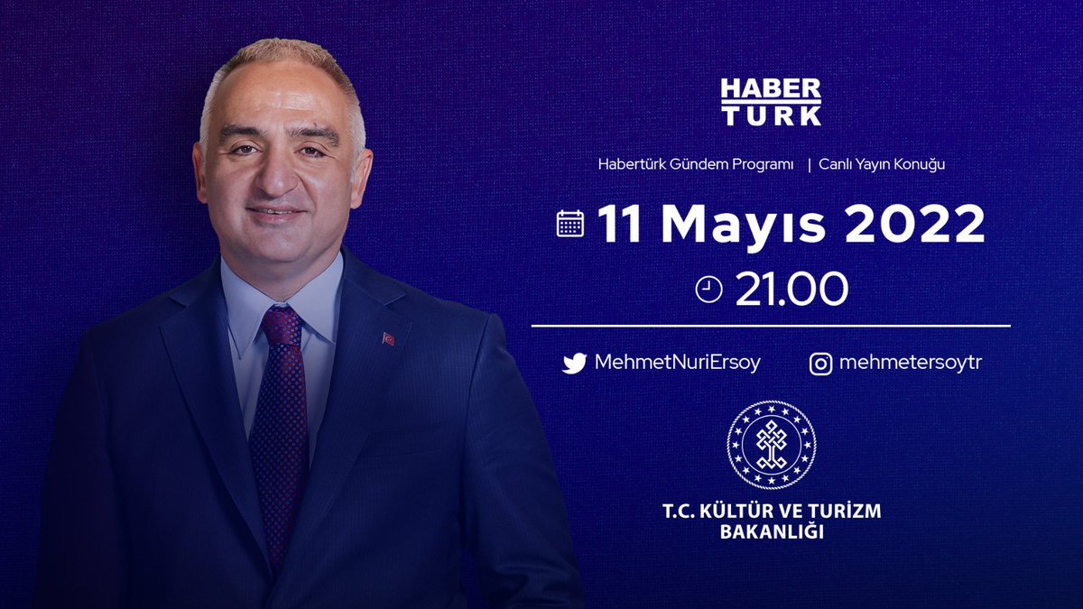 Mehmet Nuri Ersoy (@mehmetnuriersoy) on Twitter photo Bu akşam <a href="/HaberturkTV/">Habertürk TV</a>’de yayımlanacak olan #HabertürkGündem programının canlı yayın konuğu olacağım. Bu akşam <a href="/HaberturkTV/">Habertürk TV</a>’de yayımlanacak olan #HabertürkGündem programının canlı yayın konuğu olacağım.
