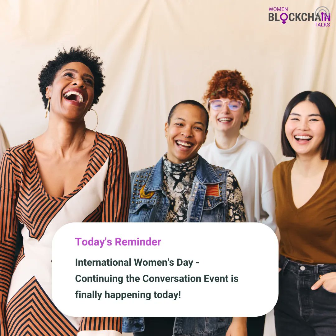 WiBTalks's tweet photo. It's finally here! One of our biggest events is happening today! We can't wait to meet you today, It's a celebration and an event that will be filled with knowledge, inspiring women and exciting topics. 

See you there:https://t.co/UYMsI06whV

#womensday #womenleaders https://t.co/rQ3kKIzHLN