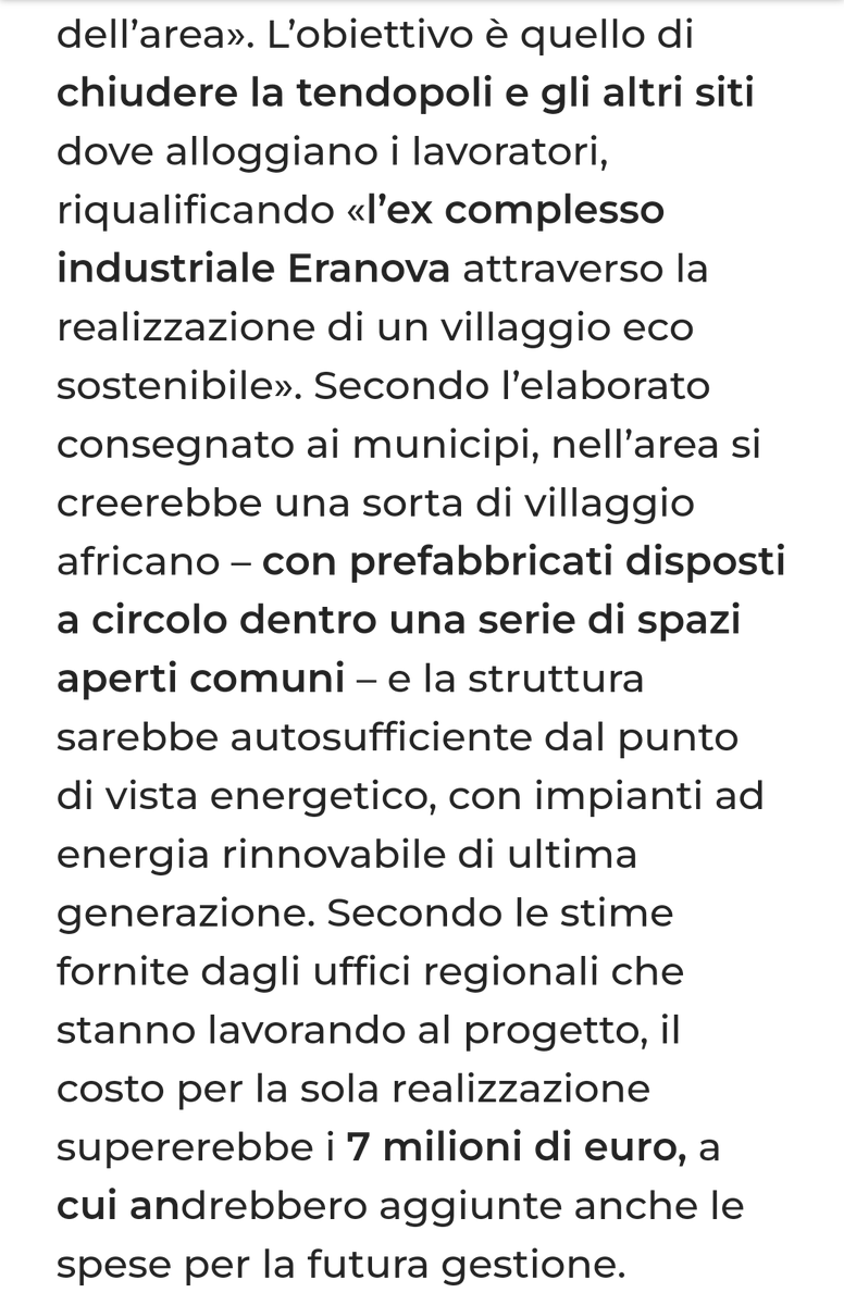 Nella Piana di Gioia Tauro ancora una volta si progetta di sgomberare i vecchi campi dove vivono braccianti immigrati, per costruirne uno nuovo, "una sorta di villaggio africano". Milioni di € per un nuovo ghetto mentre le case rimangono inutilizzate
lacnews24.it/economia-e-lav…