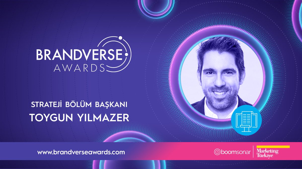 Brandverse Awards (@brandversea) on Twitter photo Brandverse Awards 2022'de en etkili stratejilerin değerlendirileceği Strateji Bölüm Başkanı Toygun Yılmazer (TBWA\Istanbul - Chief Strategy Officer). 🎉 <a href="/Tabanca/">Toygun YILMAZER</a> Brandverse Awards 2022'de en etkili stratejilerin değerlendirileceği Strateji Bölüm Başkanı Toygun Yılmazer (TBWA\Istanbul - Chief Strategy Officer). 🎉 <a href="/Tabanca/">Toygun YILMAZER</a>