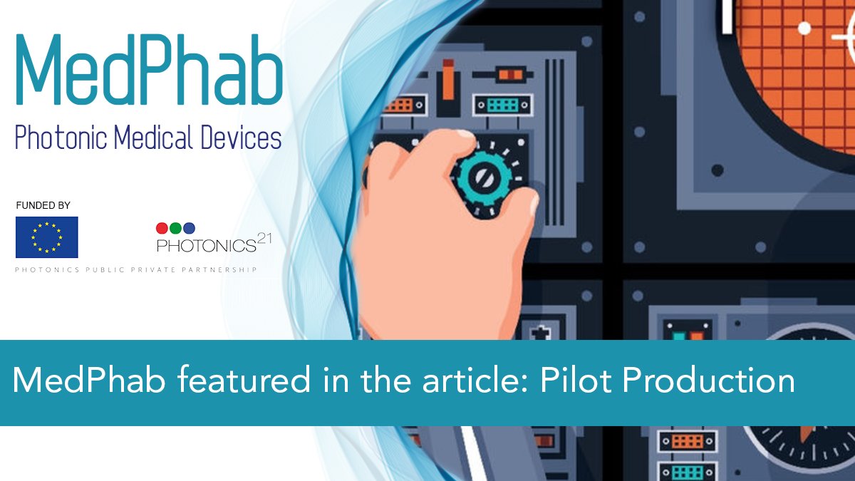 MedPhab's tweet photo. MedPhab was featured in the "Pilot Production" article published in @MedDevice_Dev Magazine.

ℹ️ MedPhab's combination of technology &amp; expertise helps #medicaldevice product developers bring their ideas to market.

📖https://t.co/f004PNKWR1

@PhotonicsEU @Photonics21 #photonics https://t.co/b9u4ZfDdnc
