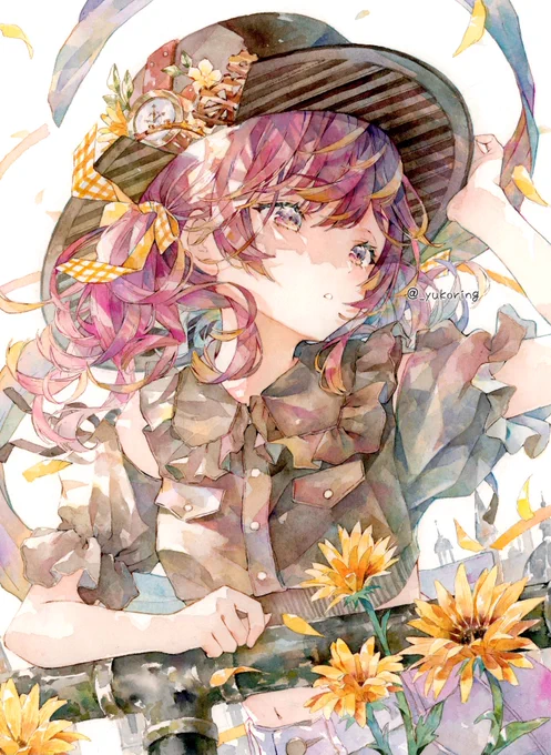 #いつか絵師100人展に出たい
あの可愛い女の子いっぱいの空間で展示されてみたい…! 