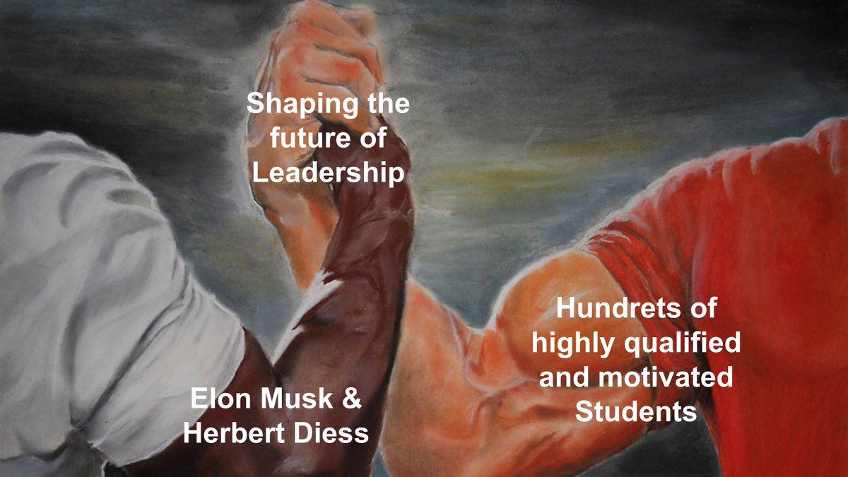 Would love to see <a href="/Herbert_Diess/">Herbert Diess</a>  and <a href="/elonmusk/">Elon Musk</a> 
support us paving the way for future leaders at this years World Business Dialogue!!