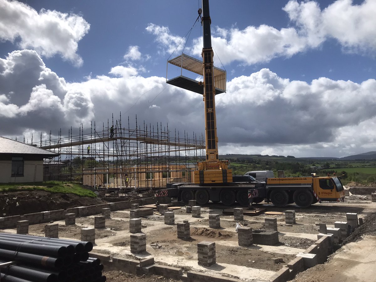 WesternBuild's tweet image. Install commence of new 72 module educational project

#offsiteconstruction #modularbuilding #modulareducation #modularconstruction