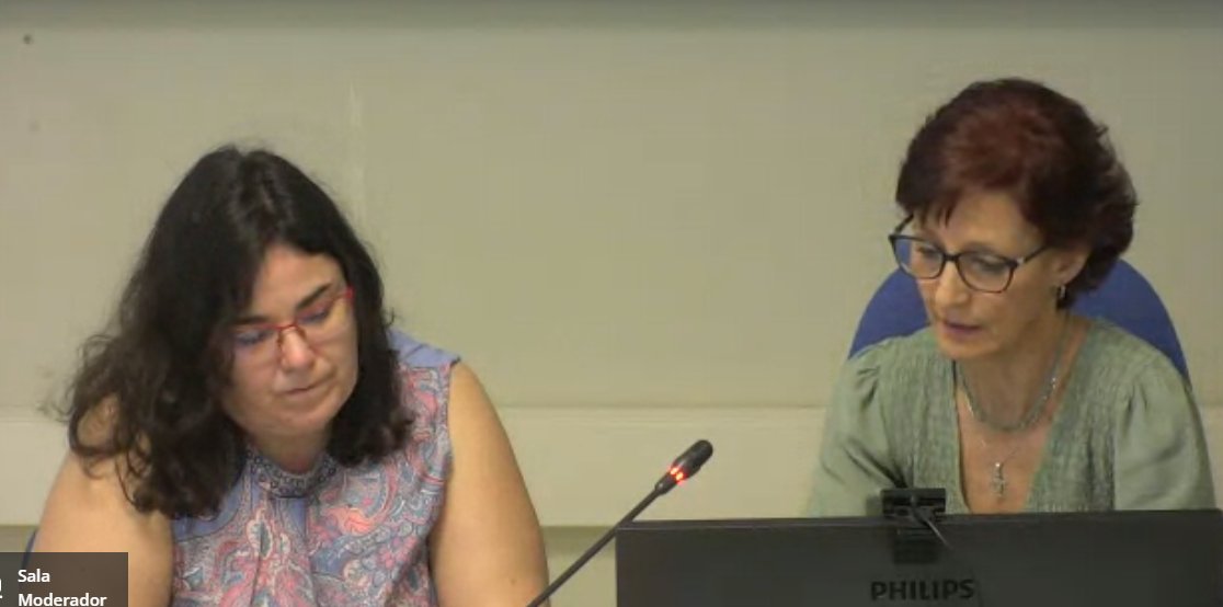 TranslettersJ's tweet photo. Soledad Díaz presents a didactic proposal based on a case study in Franco-Maghrebi literature, in which students dealt with sociocultural role representations and gender @eExpertSeminarS https://t.co/Cumse2RCev