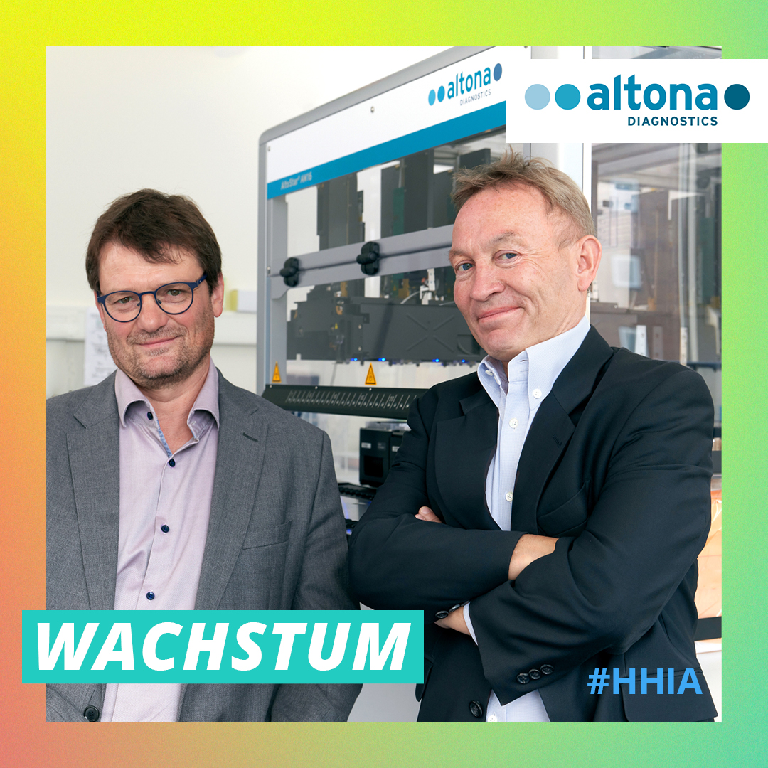 HHISummit's tweet image. altona Diagnostics ist für den #HHIA nominiert! Das inhabergeführte, medizinische Diagnostikunternehmen entwickelt In-vitro-Diagnostiktests zum PCR-basierten Nachweis von Krankheitserregern wie Viren, Bakterien oder Parasiten. #HHIS
