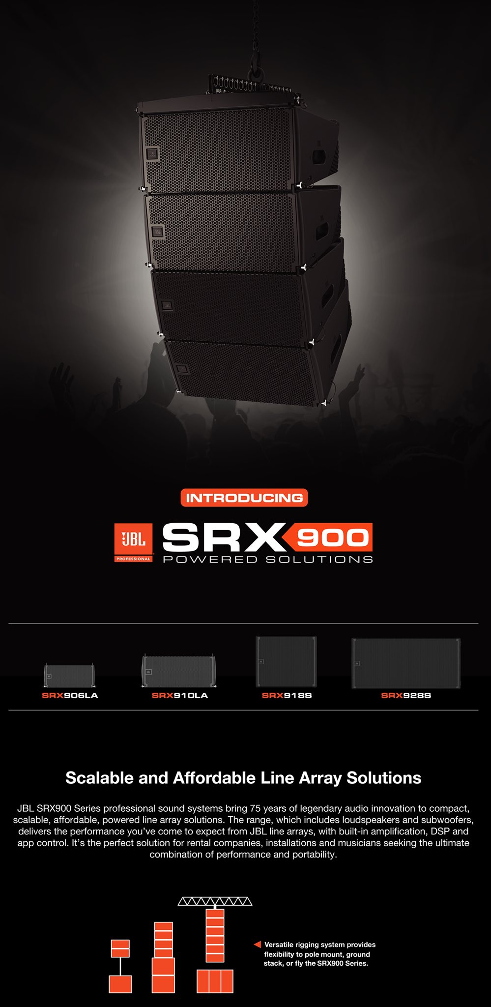 Jbl srx best sale 900