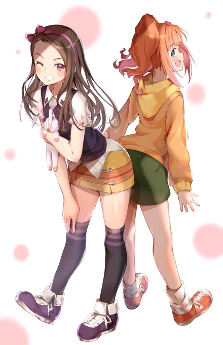 水瀬伊織&高槻やよい(アイドルマスター) 