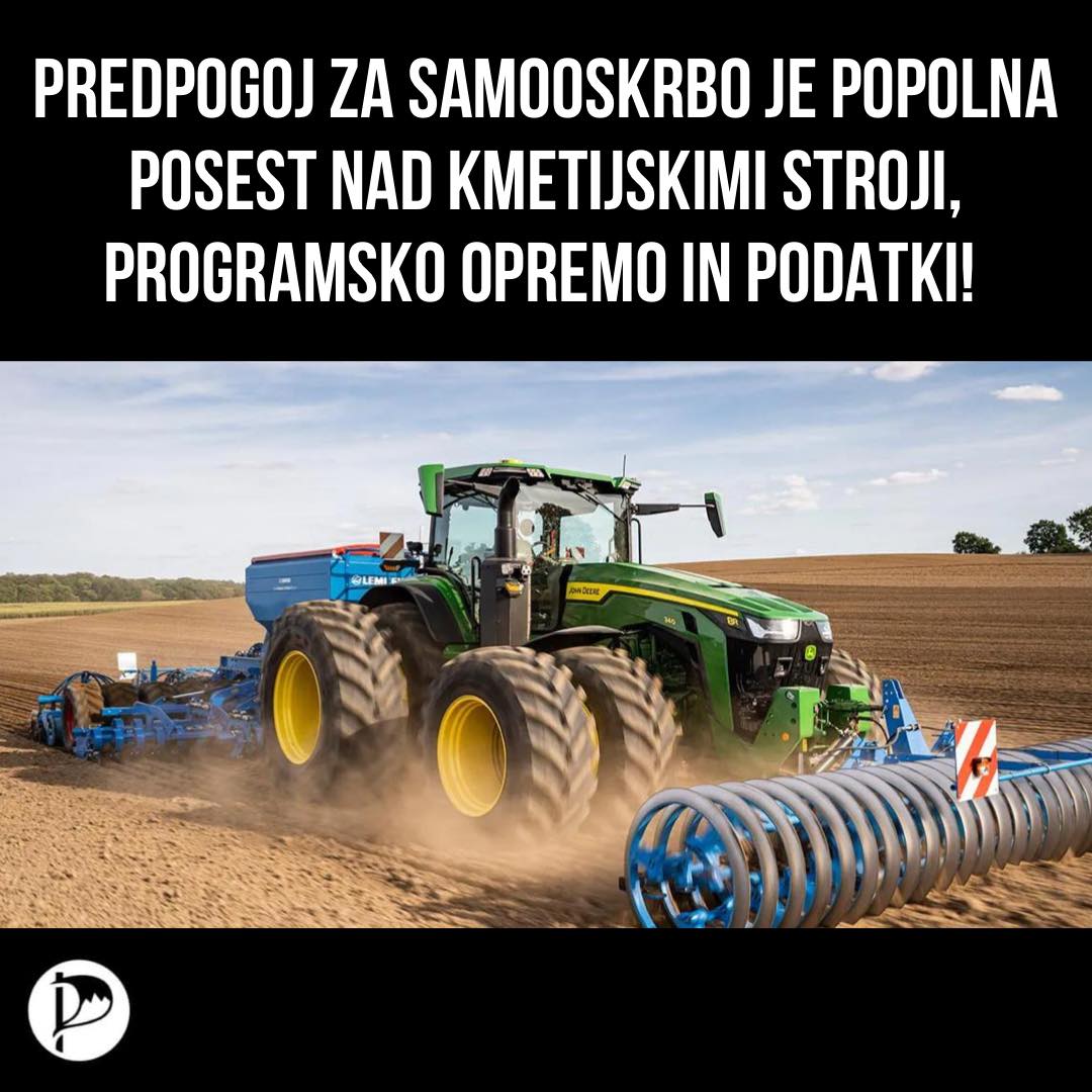 piratskastranka's tweet photo. Ruske sile so v mestu Melitopol zasegle za skoraj 5 milijonov evrov kmetijske mehanizacije proizvajalca John Deere, ki pa je vse stroje onesposobil na daljavo. https://t.co/Wnjygyeo5t