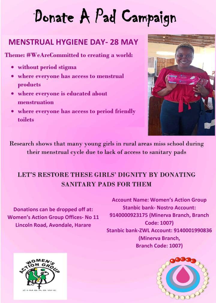 WAG Zimbabwe on Twitter "Our girls need your donations. A pack of