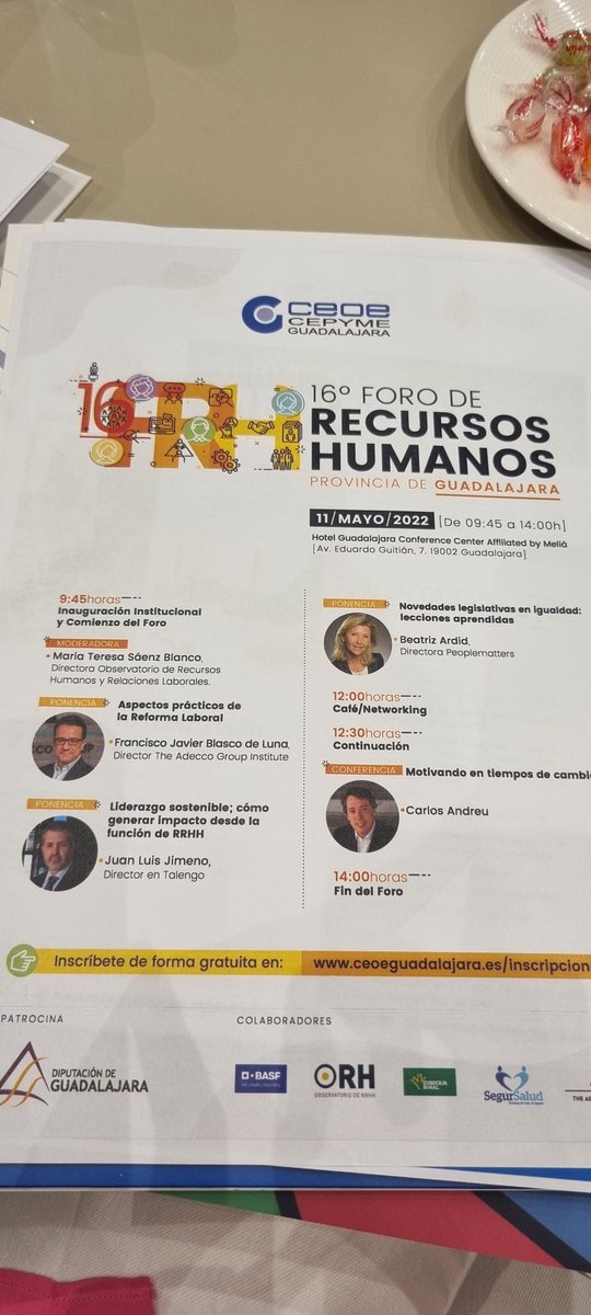 Luc_Pozo's tweet photo. Comienza 16Foro de #RRHH en #Guadalajara, gracias a @CEOEGuadalajara, los equipos son parte esencial de las empresas #responsabilidadsocial #liderazgo #igualdad https://t.co/irjPpA37oZ