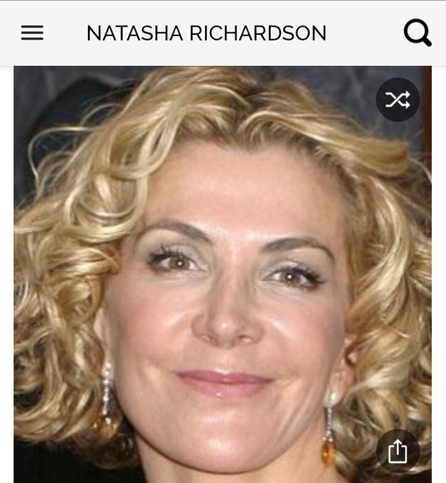 Happy birthday to this great actress.  Happy birthday to Natasha Richardson 
