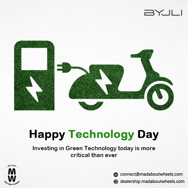 madaboutwheels_'s tweet photo. Investing in green technology is more critical then ever.
On this national technology day lets make this world a greener place.

#NationalTechnologyDay #greentechnology #EVTechnology #gotechnolog #National https://t.co/JQg2CBVxuR