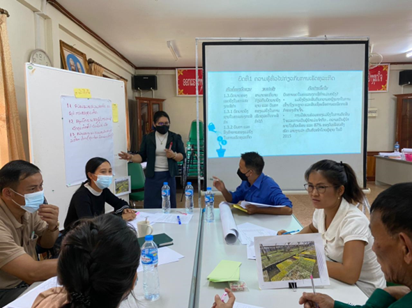 TAP_G20's tweet photo. #TAP_AIS project has been recently involved in a workshop with #farmers in #LaoPDR🇱🇦 on newly developed #agribusiness training.
65% of the participants were #women👩🌾
Among the organizations: #NAFC, #LFN, #LURAS & #DAEC
Learn more:
https://t.co/OD3uLSM8T3 https://t.co/hoJIZ15w1C