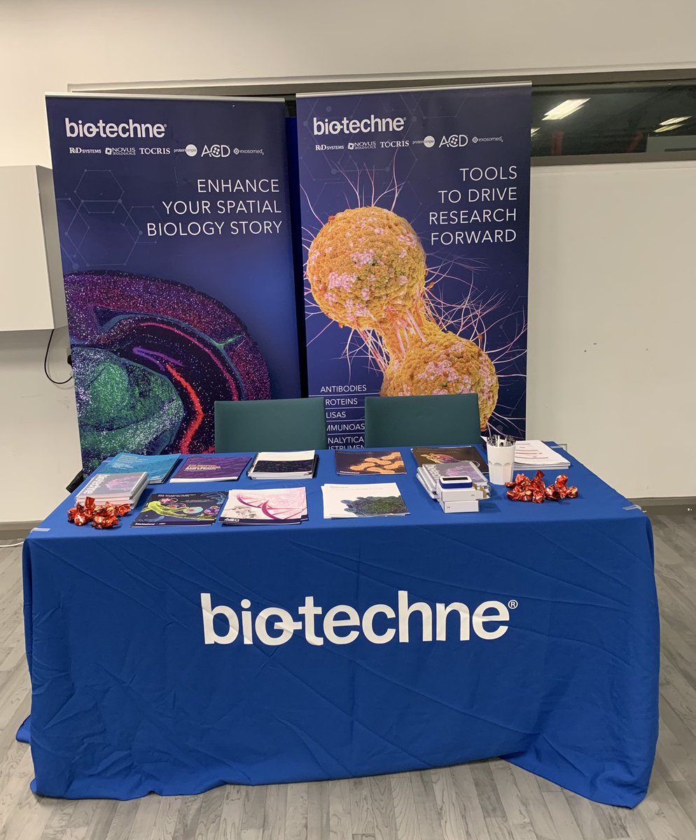 Nat_ACDbioUK's tweet photo. #UCLCancerDomain Symposium - we are ready for you! Do come and say hello. https://t.co/cHhIwaklsL