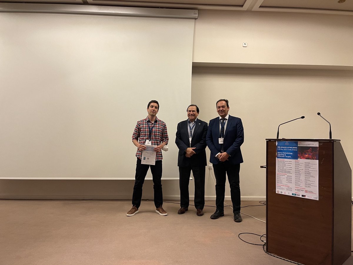 karamanos_nikos's tweet photo. Congrats to fellows received the springer-nature vouchers and the young investigator awards supporting their ISMB membership  ⁦@ecmlab_upatras⁩ ⁦@IntSocMatBio⁩ https://t.co/BaNmAoeiiH