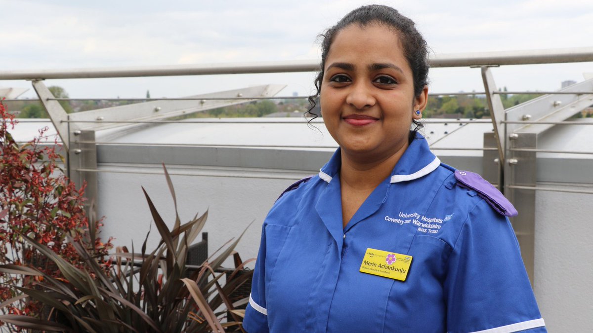 nhsuhcw's tweet photo. βPositively influencing our next generation of international nurses feels like a dream come true.β
Leaving India to follow her dream of working in the NHS, Merin uses her #VoiceToLeadUHCW to support the development of our international nurses across Coventry and Warwickshire. https://t.co/5oz8x3Aefm