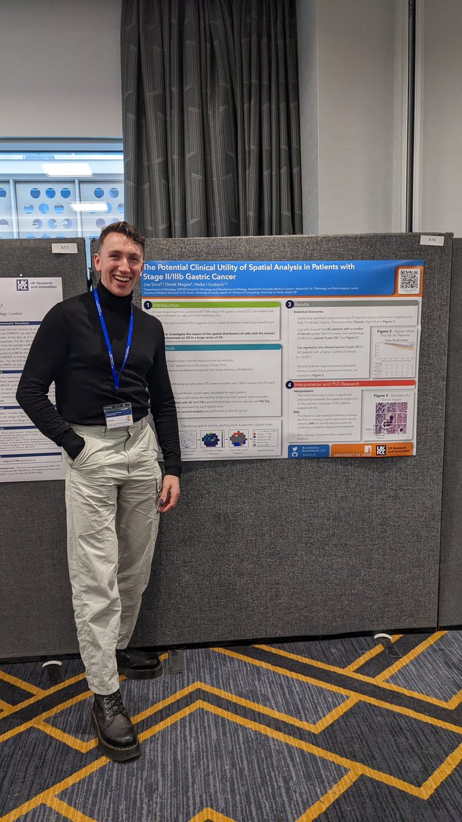 As you can see from my face I had a good time presenting my poster at #CAI4H2022.