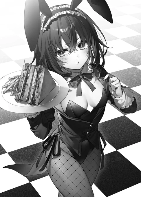 わたくしの食べかけでよければ、どうぞ🥪✨

#ライトノベル #聖剣学院の魔剣使い 
#遠坂あさぎ 