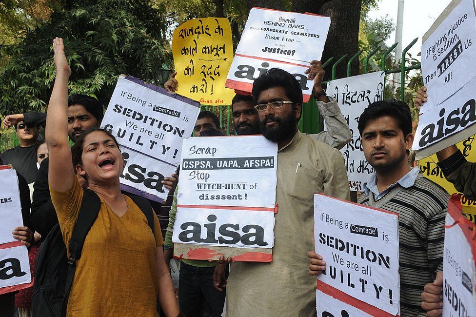 cpimlliberation's tweet photo. SC order to put #Sedition law in abeyance is a victory to long standing struggle by people's movements against state repression on democratic rights and dissent. SC must scrap the #SeditionLaw!
Draconian and anti-people laws like #UAPA,#AFPSA & #NSA must also be scrapped https://t.co/E09THXYalU