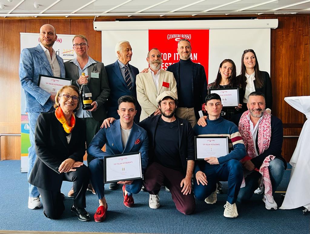 GamberoRossoINT's tweet photo. #TopItalianRestaurants in Sweden.
Here’are all our new entries that we awarded:
Trattoria Corazza- 1 fork
Eataly – 2 slices
Enoteca Corvina – 2 bottles
Cantina N3 – 2 bottles
Mancini is our only Three Forks Restaurant in Sweden. https://t.co/nTINykLpta