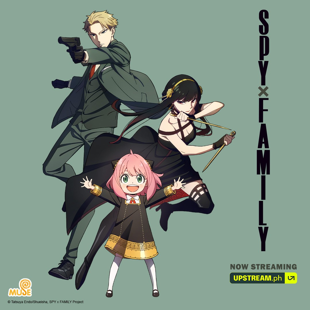 UPSTREAMph's tweet photo. A spy on an undercover mission gets married and adopts a child as part of his cover, not knowing the two have their own secrets as well.
Hit Japanese manga series #SpyXFamily NOW STREAMING on #Upstream! https://t.co/1Cx6n2rIGg
#UpstreamAnimeFever
#UpstreamNowStreaming https://t.co/Qsp7PDeAqN