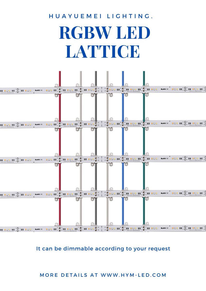 Sandy93287596's tweet image. RGBW LED Lattice with five channel , is our new launch LED Products. Suitable for your ceiling project, it can be dimmable and change color according to your request.
#RGBW #LEDLighting #CeilingProject #