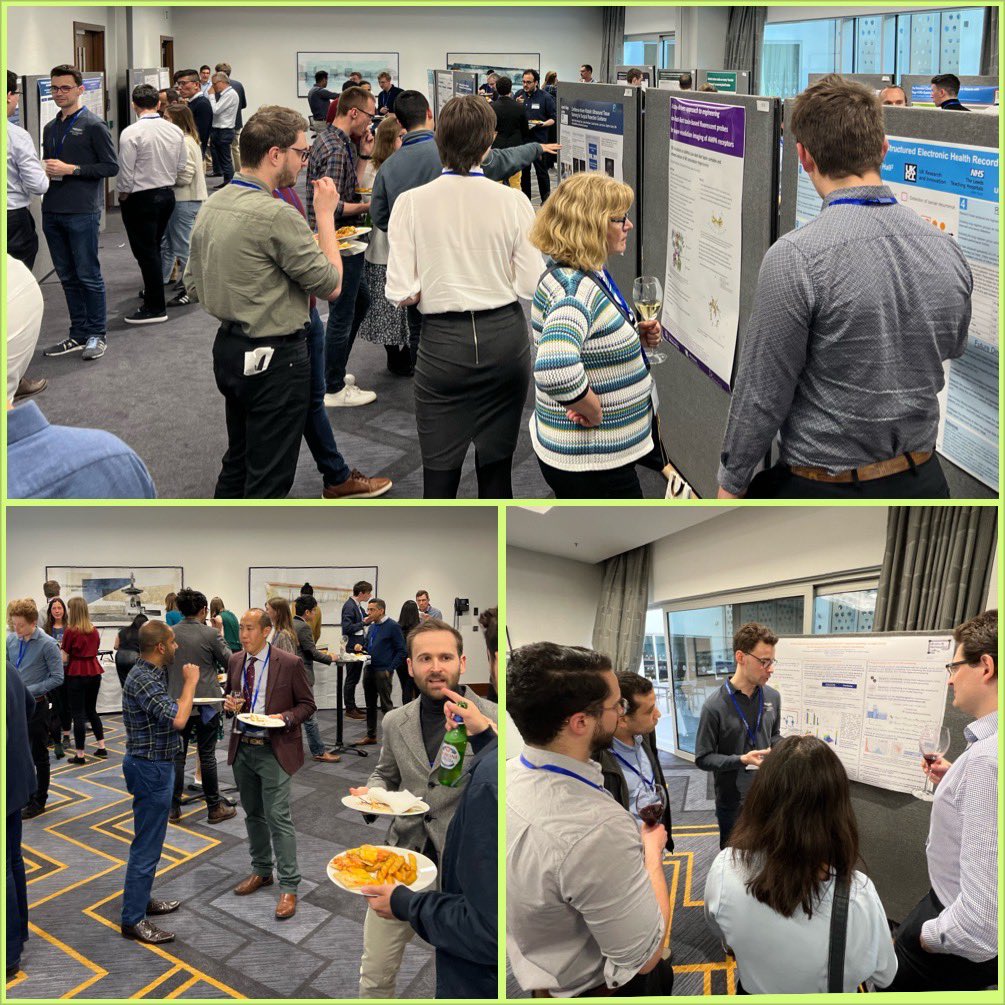 AnalogAldo's tweet photo. Good morning! It’s 9am at #cai4h, the Britain-wide #UKRI #AI #CDT in healthcare conference, and after the poster &amp; buffet &amp; drinks session took us late into the night, the 2nd days of talks are about to begin. @AI4HealthCentre @LeedsMedAI_CDT @cdt_ai_health @BioMedAI_CDT https://t.co/ah9vQEL7ge
