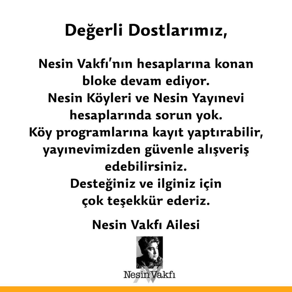 Nesin_Vakfi's tweet photo. @NesinYayinevi @Mat_Koyu @Nesin_Vakfi https://t.co/cbhwkfNOUC