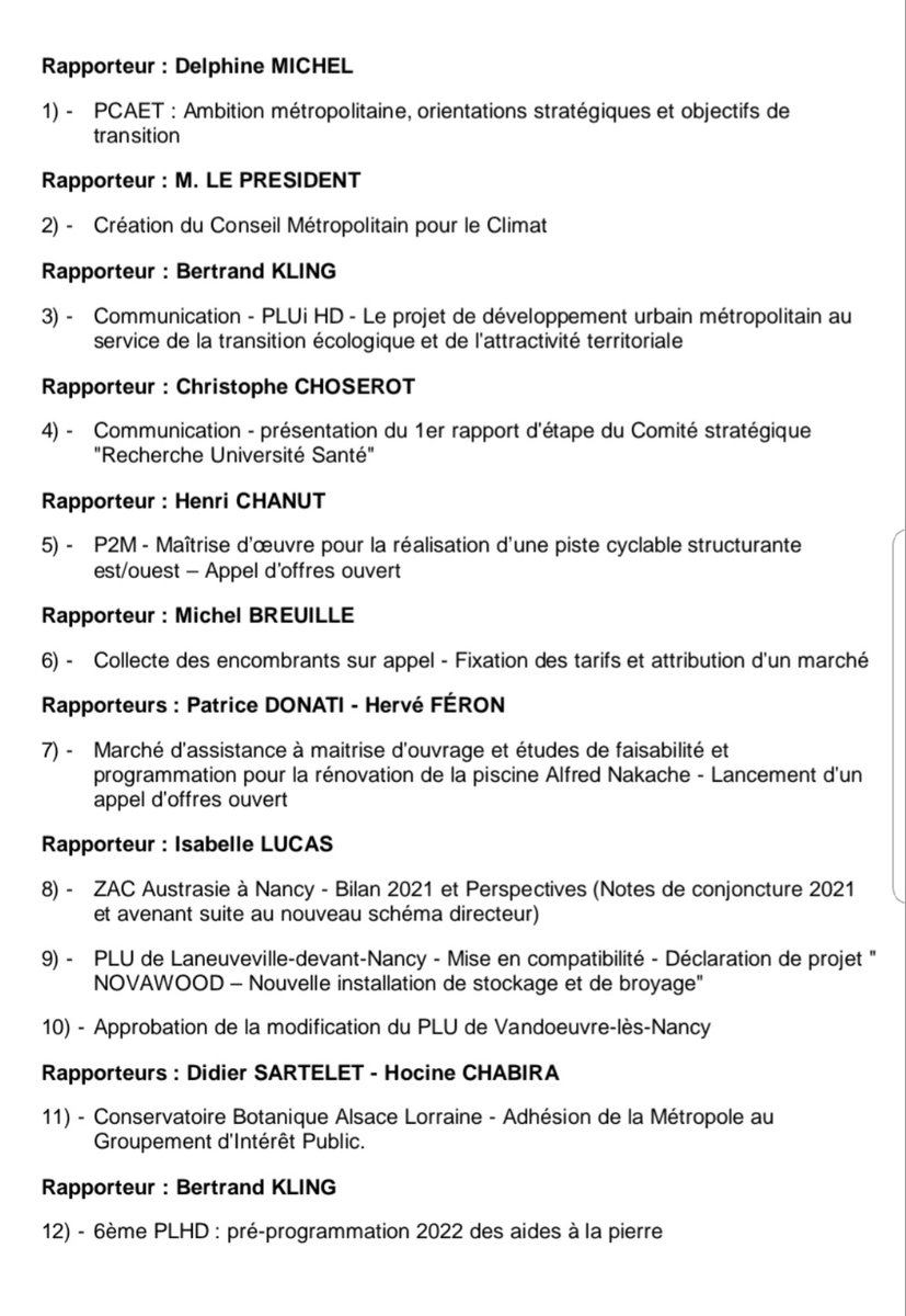 GNyPerspectives's tweet photo. Découvrez l'ordre du jour du conseil métropolitain 👇 https://t.co/IVZ1kmSfho