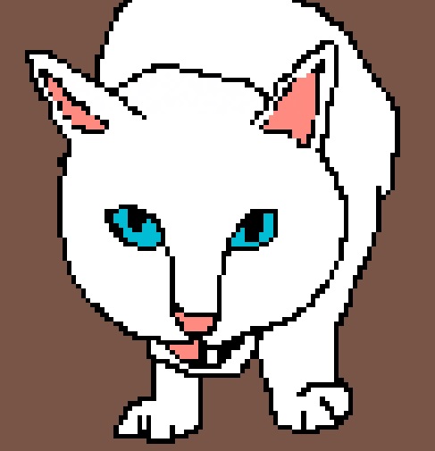 SimplyKirito's tweet photo. #pixelart #artwork #art #fristtry #cat #CatsOfTwitter https://t.co/xjA7AYnTqS