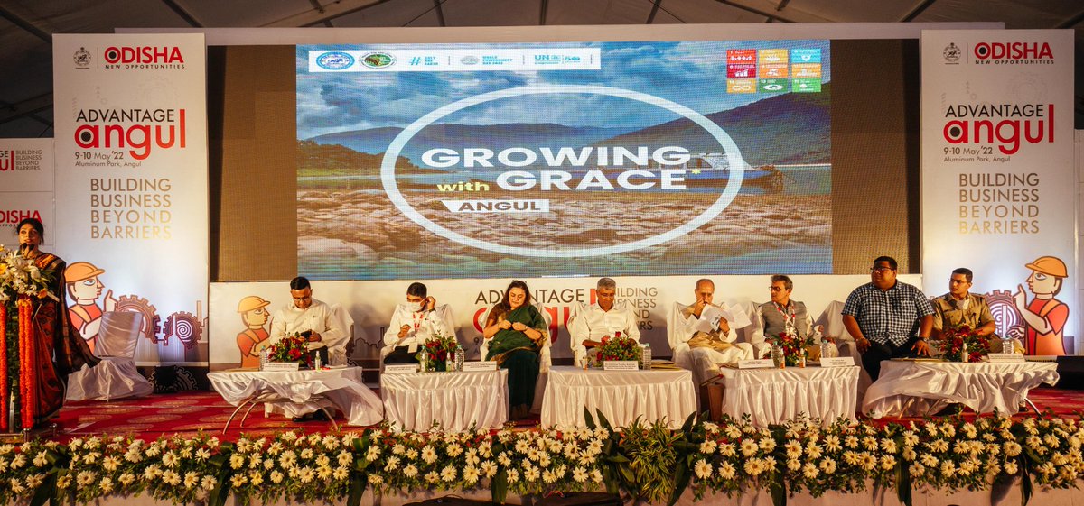 idco_odisha's tweet photo. The 2nd day of #AdvantageAngul event concluded while showcasing the best of Angul's business potential. Primary focus of this event was to attract investment in downstream and ancillary industries in #Metal sector in the district. @InvestInOdisha @DipaAngul @angul_dm https://t.co/b9GmS92vdA