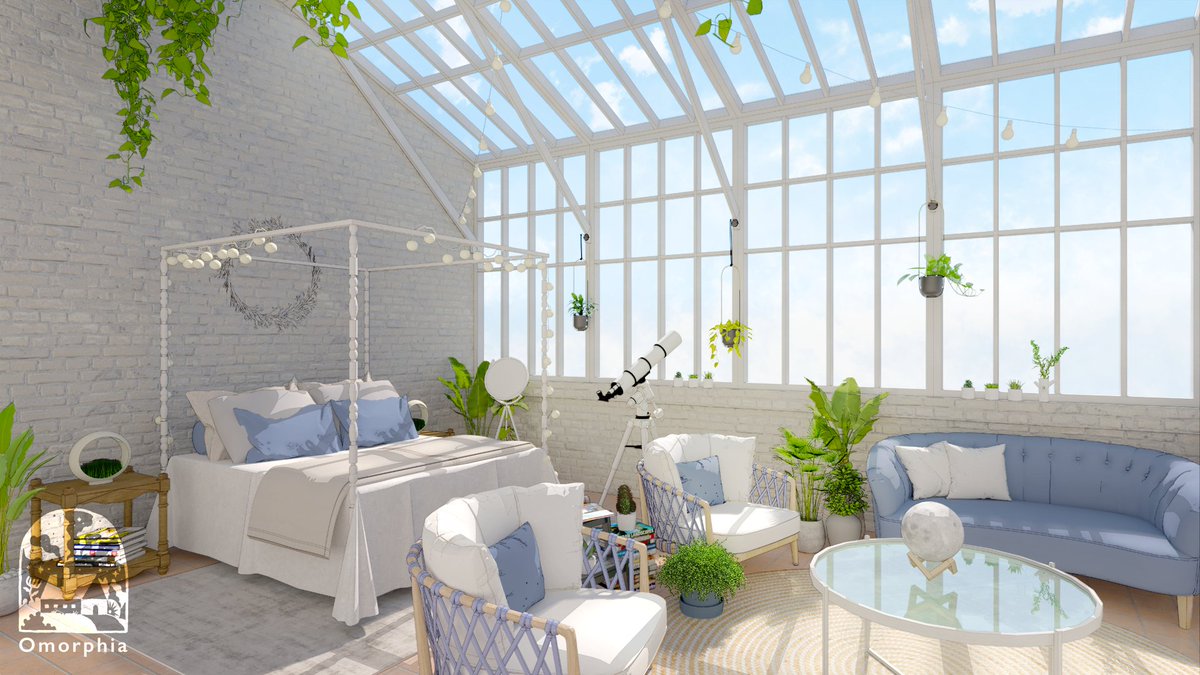 Omorphia1's tweet image. A light-filled room can instantly boost your positive vibes 😌🌈