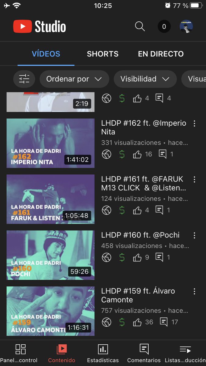 Ya están todos los vídeos actualizaos con sus portadicas wapas y tal. Échale un ojete al contenido del canal, que hay buena mandanga: youtube.com/channel/UChnZW…