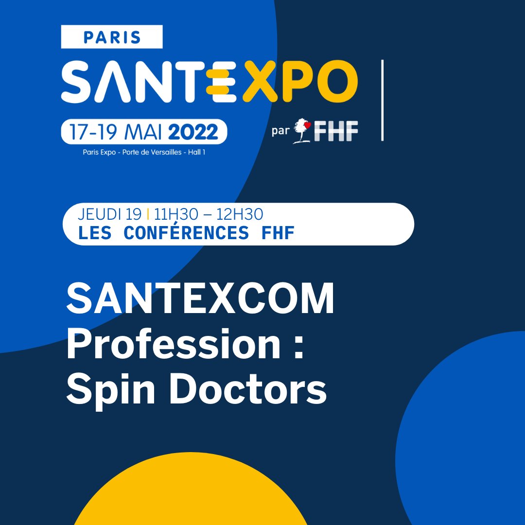 laFHF's tweet photo. ⏰ Rendez-vous jeudi prochain à #SANTEXPO2022 pour #SANTEXCOM !
Une journée spéciale communication avec remise de prix, visite du salon @parisSANTEXPO et conférences avec des intervenants de choix, dont @gaspardgantzer et @JeudyBruno 😎
👉 https://t.co/8h7jw2SPAL https://t.co/Frwq2yOASg