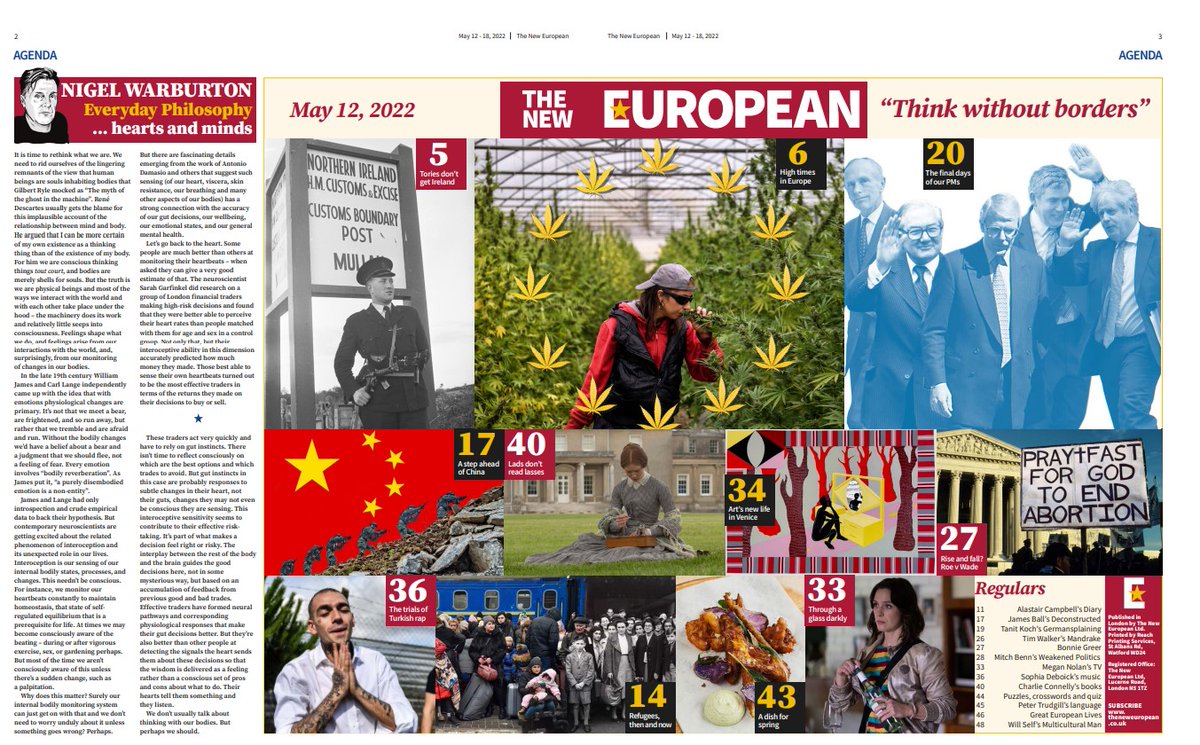 TheNewWorldmag's tweet photo. 48 pages of politics, arts and culture from home and Europe. The New European is in shops today for £3.95, on the app, or through a subscription at https://t.co/xes5VDXFBA https://t.co/ccHhFIlpIS